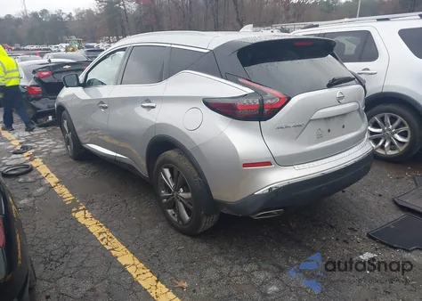 2021 Nissan Murano Platinum Fwd z USA, uszkodzony, nr VIN 5N1AZ2DJ9MC139228